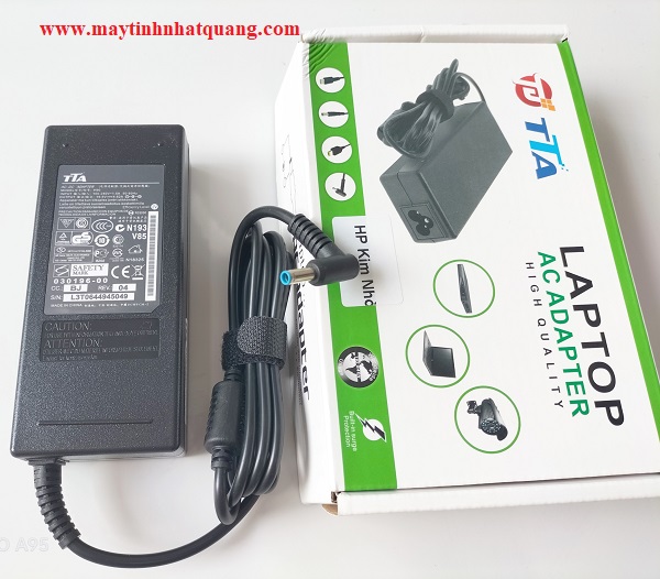 Sạc nguồn Adapter laptop HP 19V-4.62A 90W chân kìm nhỏ 4.5x3.0mm hãng TTA - H90